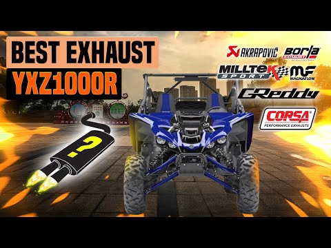 Yamaha YXZ1000R Exhaust Sound🔥Agency Power,Akrapovic,Big Gun,Alba Racing,Dasa,DG,Gibson,Graves,WR