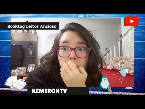 BOOKTAG LEITOR ANSIOSO | Kemiroxtv