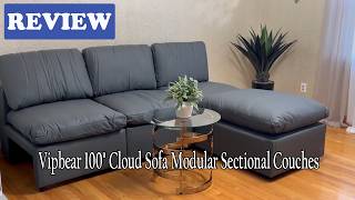Vipbear Faux Leather Couch Unboxing And Review