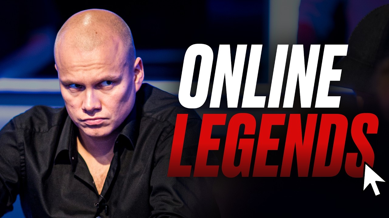 when ONLINE POKER LEGENDS meet LIVE 🤯