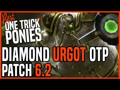 Patch 6.2 Urgot Top OTP - Matchup: Shen - Ranked Diamond EUW