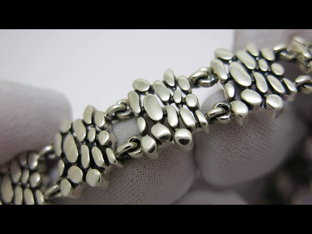 Срібний браслет 88цф Відео огляд