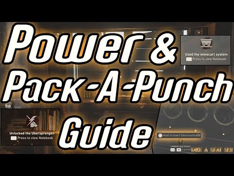 Call Of Duty: WWII Zombies - The Darkest Shore OFFICIAL Power & Pack-A-Punch Guide