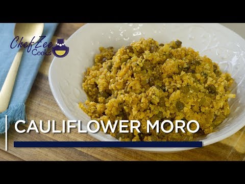 Cauli Moro | Cauliflower Moro de Gandules | Healthy Low Carb Recipes | Chef Zee Cooks