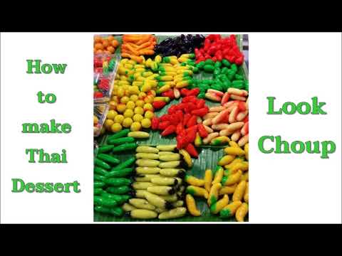 How to make Thai Dessert Look Choup  (Picture)