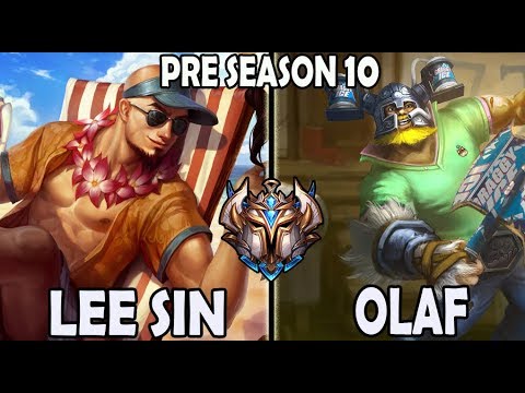 Lee Sin vs Olaf [ LGD Peanut ] Lol Challenger Korea