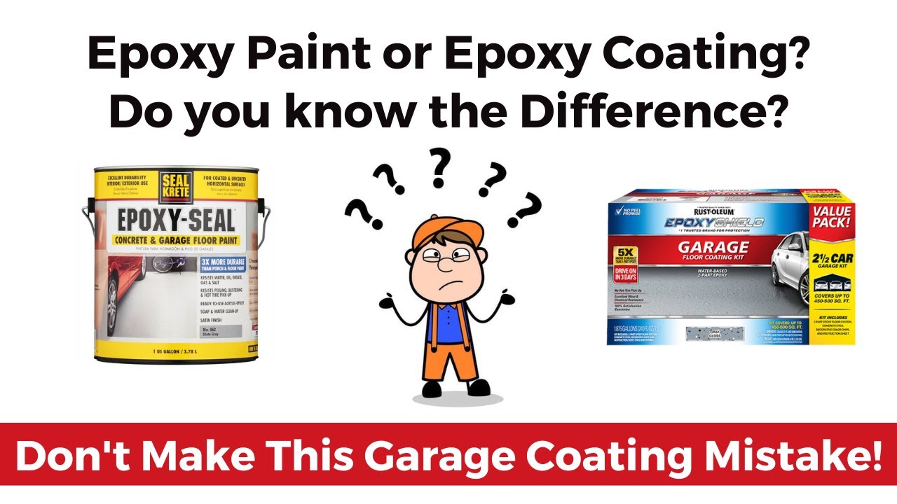 Epoxy Paint vs Epoxy Coating: Do you know the difference? | Don't Make This Mistake!