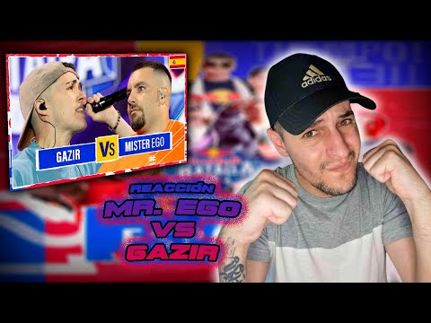 ¡LA VERSIÓN MÁS CRUDA DE GAZIR!/Reacción de GAZIR VS MR. EGO en OCTAVOS de RED BULL ESPAÑA 2024