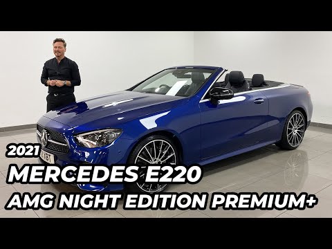 2021 Mercedes E220 AMG Line Night Edition Premium Plus Convertible