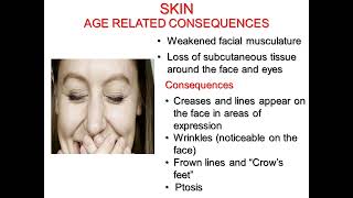 Dr Manny Learn shop  Part 2 Ageing and changes with  the integumentary system