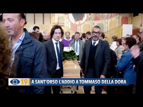 A Sant'Orso l'addio a Tommaso della Dora