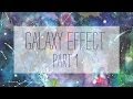 How to paint a galaxy - WATERCOLOR - part 1 ...