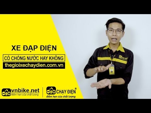 XE ĐẠP ĐIỆN CÓ CHỐNG NƯỚC HAY KHÔNG