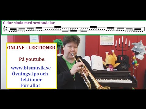 49  Musiklektion Skalor med Sandra