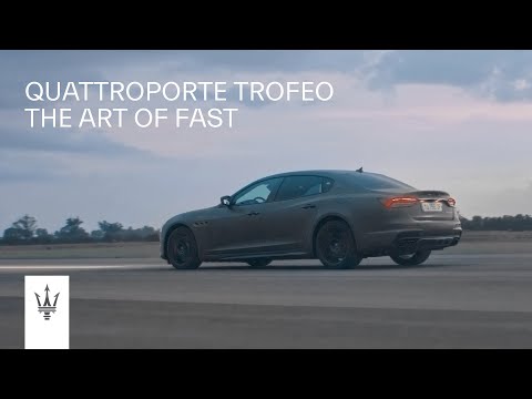 Quattroporte Trofeo. The Art of Fast