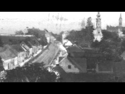 Stara Podravska Slatina - Video razglednica 12, Dvije crkve 1916.