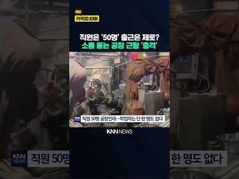 밥도 휴식도 필요 없는 무인 공정 24시간 쉬지 않는 로봇 팔들 / KNN