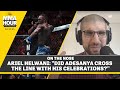 Ariel Helwani: Did Israel Adesanya Cross The Line in UFC 287 Celebration? | The MMA Hour