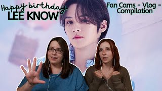 Download lagu HAPPY BIRTHDAY LEE KNOW! | FanCams   Log 9   lee know the menace of skz Reaction mp3