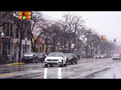 11-22-2020 Detroit, MI - Winter Weather Advisory - November Snowstorm