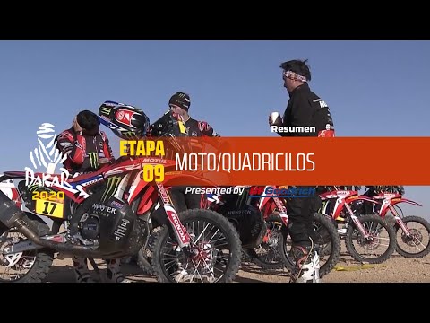 Dakar 2020, Etapa 9: Resumen Moto