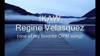 Ikaw Ang Bigay Ng Maykapal/Regine Velasquez With Lyrics