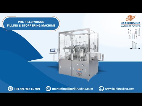 Pre Filled Syringe Filling Machine