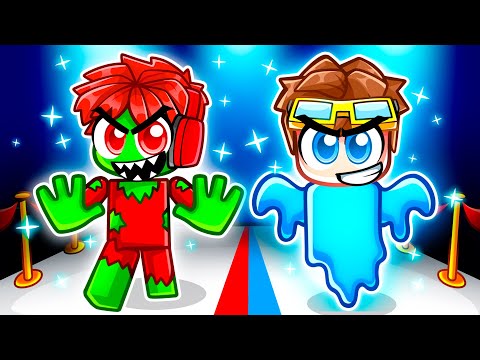 Ghost Nico vs Zombie Cash in Dress to Impress!