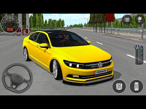 Modified Passat Driving Simulator Game - Passat City Car Game - Android GamePlay