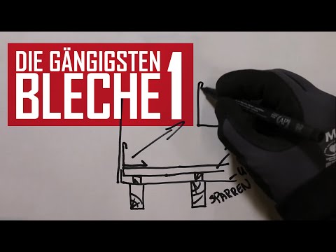 Dachdecker / Dachbleche / Die gängigsten Bleche TEIL 1
