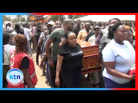 Nine victims in Kimbimbi road accident laid to rest as leaders denied chance to speak