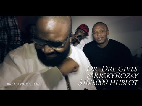 DR. DRE GIVES RICK ROSS $100,000 HUBLOT WATCH FOR HIS BIRTHDAY