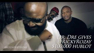 DR. DRE GIVES RICK ROSS $100,000 HUBLOT WATCH FOR HIS BIRTHDAY