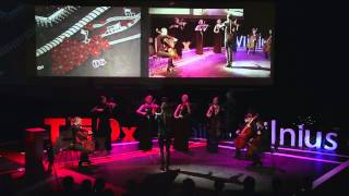 String instrument performance: NI&Co at TEDxVilnius