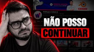 🚨 Será o FIM do meu Canal de Blender 3D?
