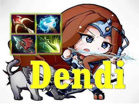 Dendi HOW TO CARRY Dota 2 Heros Mirana Mid Gameplay Highlights