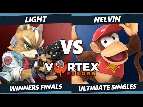 Vortex Legends 4 Winners Finals - Light (Fox) Vs. Nelvin (Diddy Kong) SSBU Ultimate Tournament