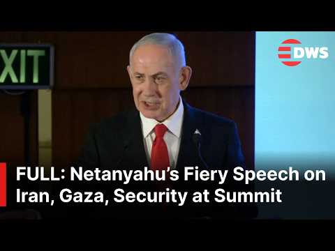 FULL SPEECH: Israeli PM Netanyahu’s Fiery Address on Iran, Gaza & Security at Jerusalem Summit |AC1E