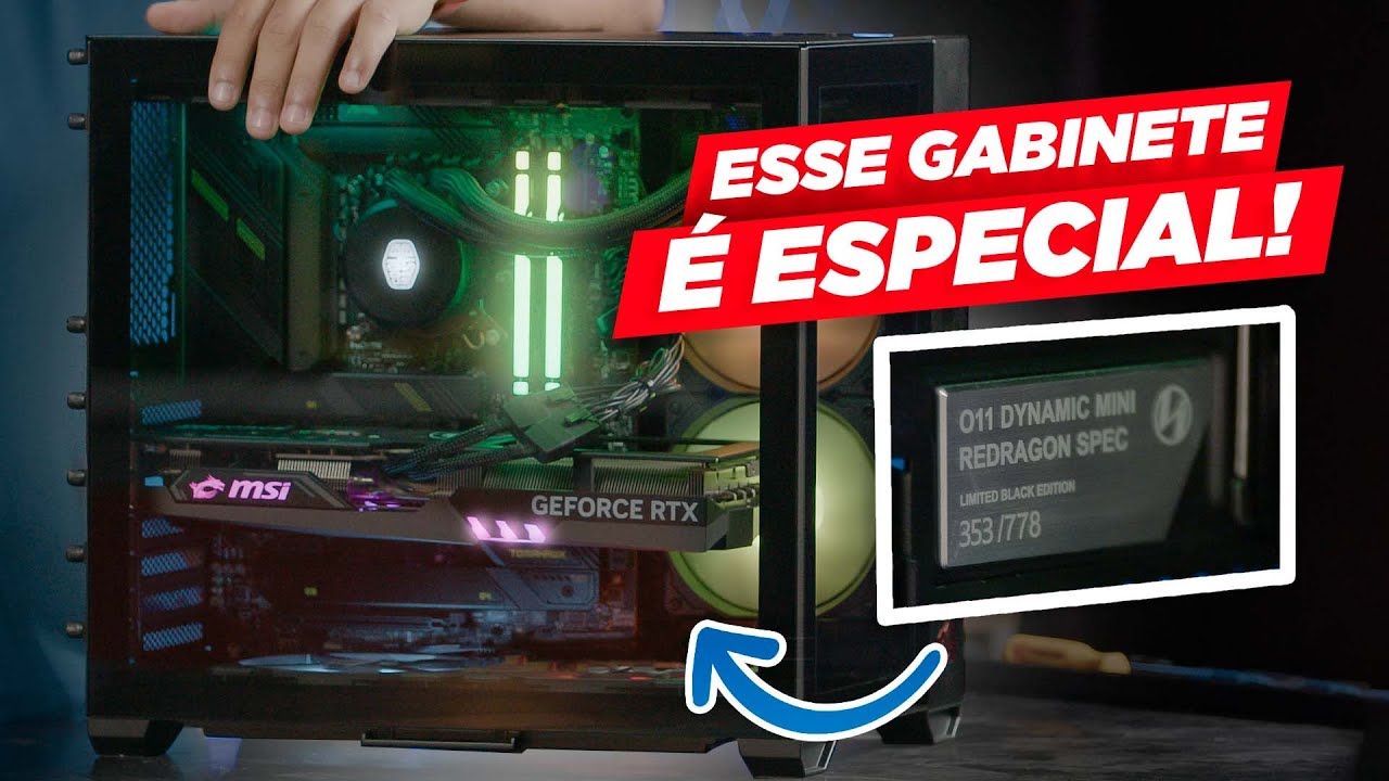 MONTAGEM EXCLUSIVA do LIAN LI O11 Dynamic Mini REDRAGON EDITION (353/778)