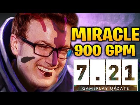 MIRACLE 7.21 ANTI-MAGE 900 GPM FULL GAMEPLAY - DOTA2RAPIER