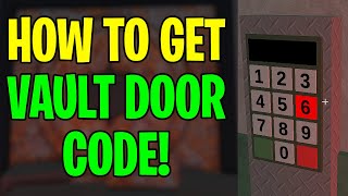 HOW TO GET BUNKER VAULT DOOR CODE IN A DUSTY TRIP ROBLOX