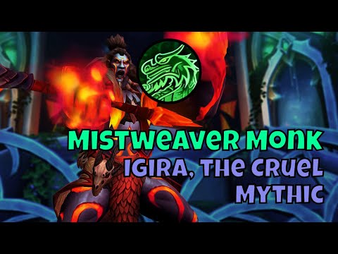 Mythic Igira, the Cruel Mistweaver Monk