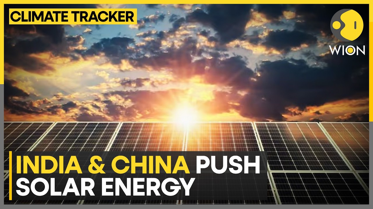 Solar Energy: Clean Energy Outpaces Global Electricity Demand for First Time | WION Climate Tracker