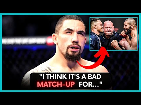 Robert Whittaker TALKS ABOUT Khamzat Chimaev vs Colby Covington
