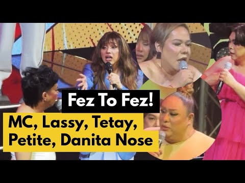 Funny "Fez to Fez" skits with Donita Nose, MC, Lassy, Petite and Divine Tetay