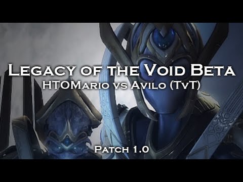 HTOMario vs Avilo (TvT) - Legacy of the Void Beta Gameplay
