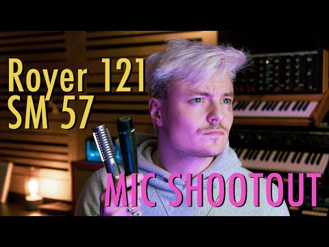 Microphone Comparison, Royer 121 & Shure SM 57 AB Test