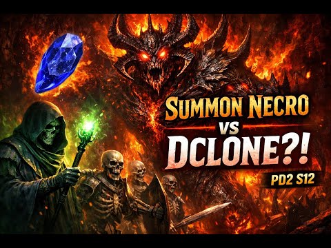 Summon Necro vs Diablo Clone (DClone) 🔥 | Project Diablo 2 Season 12