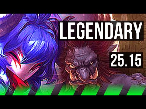 KINDRED vs TRUNDLE (JGL) | 65k DMG, Legendary | KR Master | 25.15