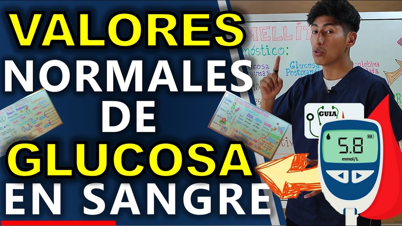 VALORES NORMALES DE GLUCOSA EN SANGRE | GuiaMed